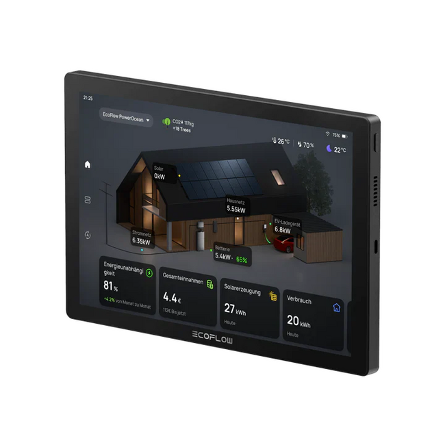 EcoFlow PowerInsight 2 – Slim Energie Monitor Display (11")