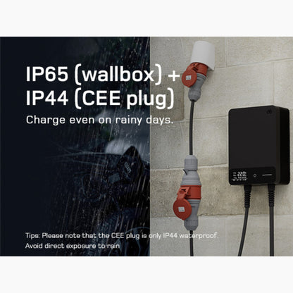 Wallbox Home | Slim Laadstation 11 of 22kW | Type 2 Kabel & App-besturing