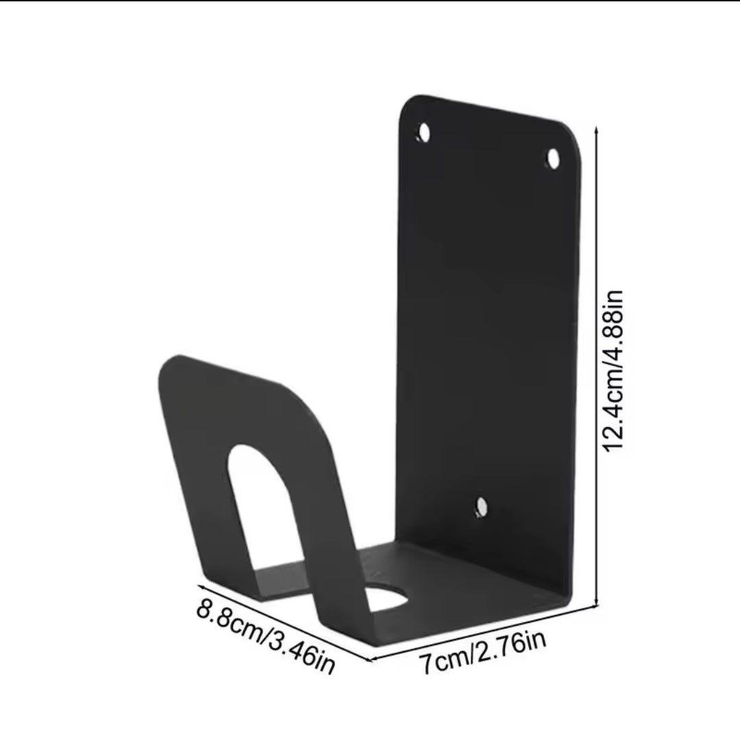 BlackCharge® Metalen Kabelhouder - BlackCharge Zwart