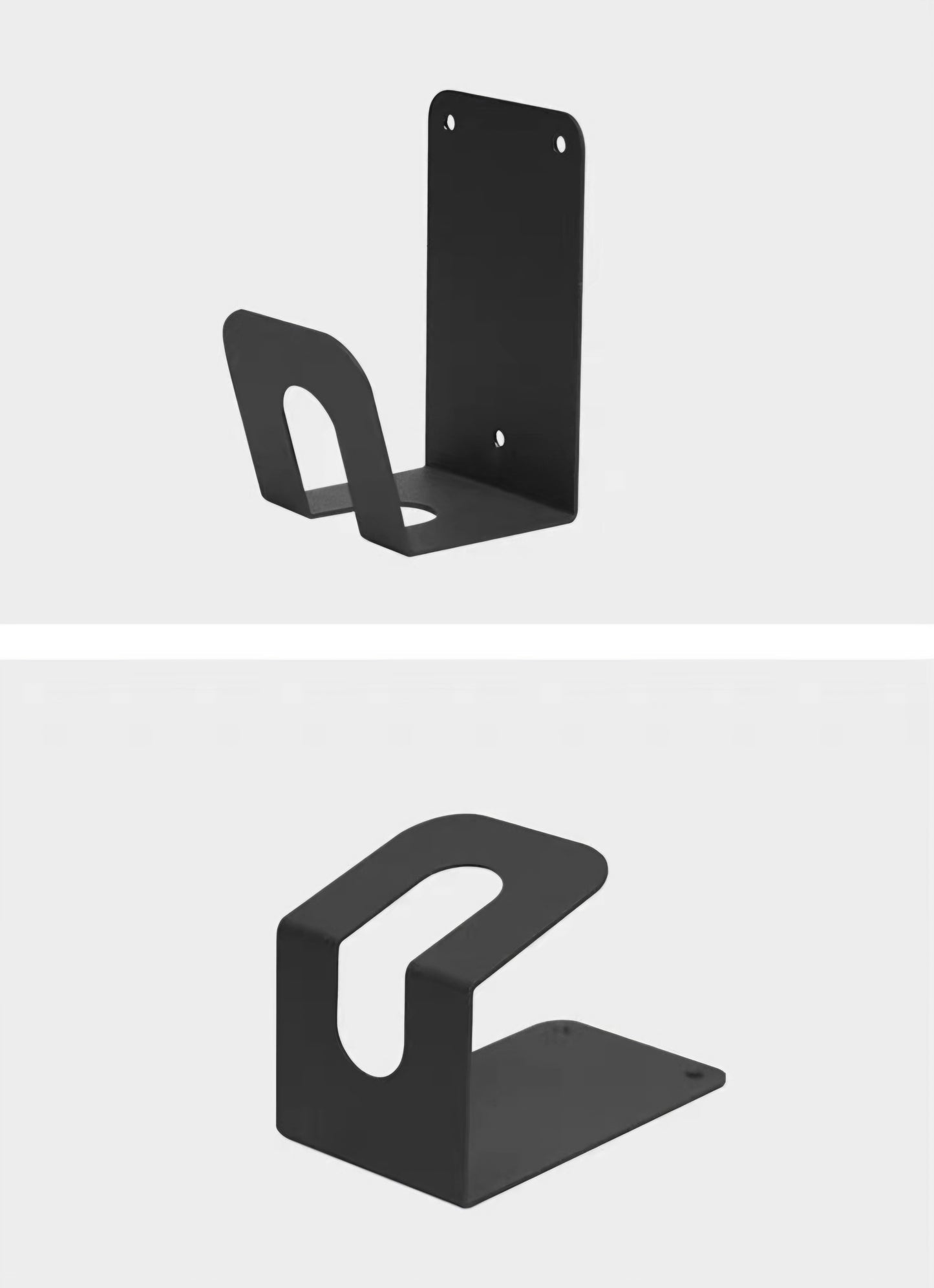 BlackCharge® Metalen Kabelhouder - BlackCharge Zwart