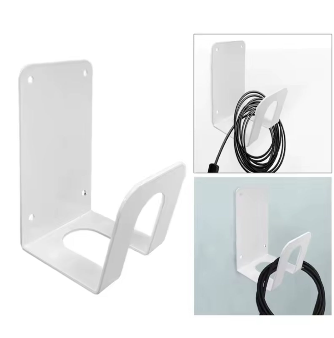 BlackCharge® Metalen Kabelhouder - BlackCharge Zwart