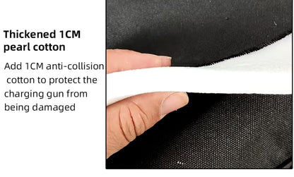 BlackCharge® laadkabel opbergtas (zwart) Small/Medium/Large - BlackCharge Small (32x32x10cm)