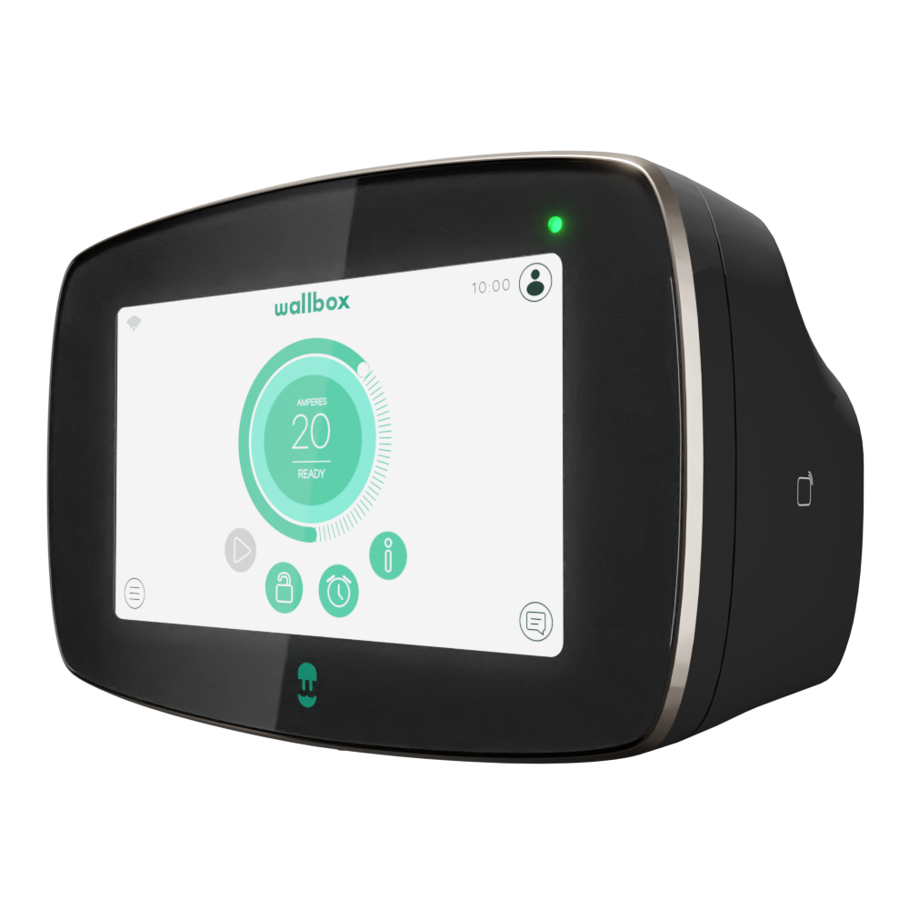 Wallbox Commander 2 EV-lader | 7,4kW of 22kW met 5m Type 2 kabel