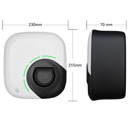 Socket EV Laadstation 7kW, 11kW of 22kW