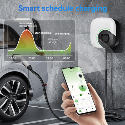 Socket EV Laadstation 7kW, 11kW of 22kW