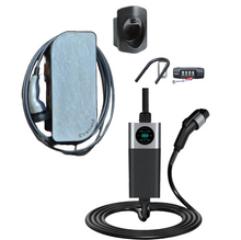 EVShield® ThunderCord Voordeelbundel – Laadkabel met Bescherming + Kabelhouder & Lock Pack – Complete Oplaadoplossing voor EV (Incl. Gratis Kabelhouder)