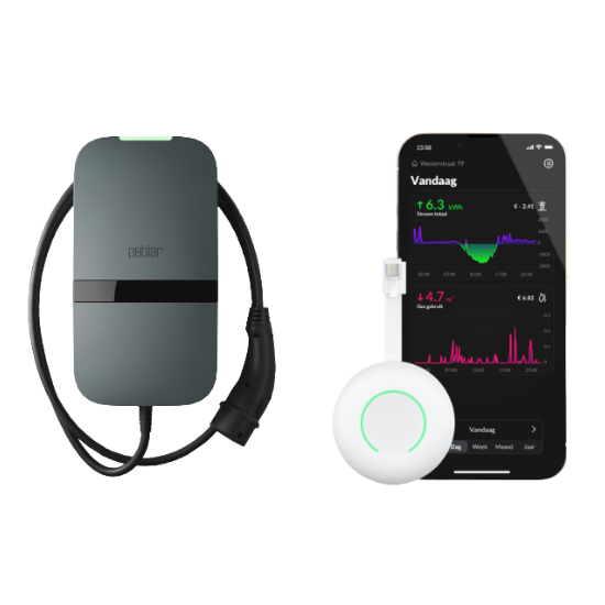 Peblar Home 11kW Laadstation – Vaste Kabel 5m of 7,5m