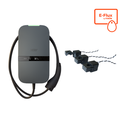 Peblar Business 22kW Laadpaal | MID Meter, RFID & Load Balancing | Socket of Vaste Kabel