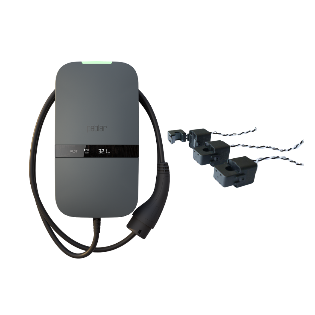 Peblar Business 22kW Laadpaal | MID Meter, RFID & Load Balancing | Socket of Vaste Kabel