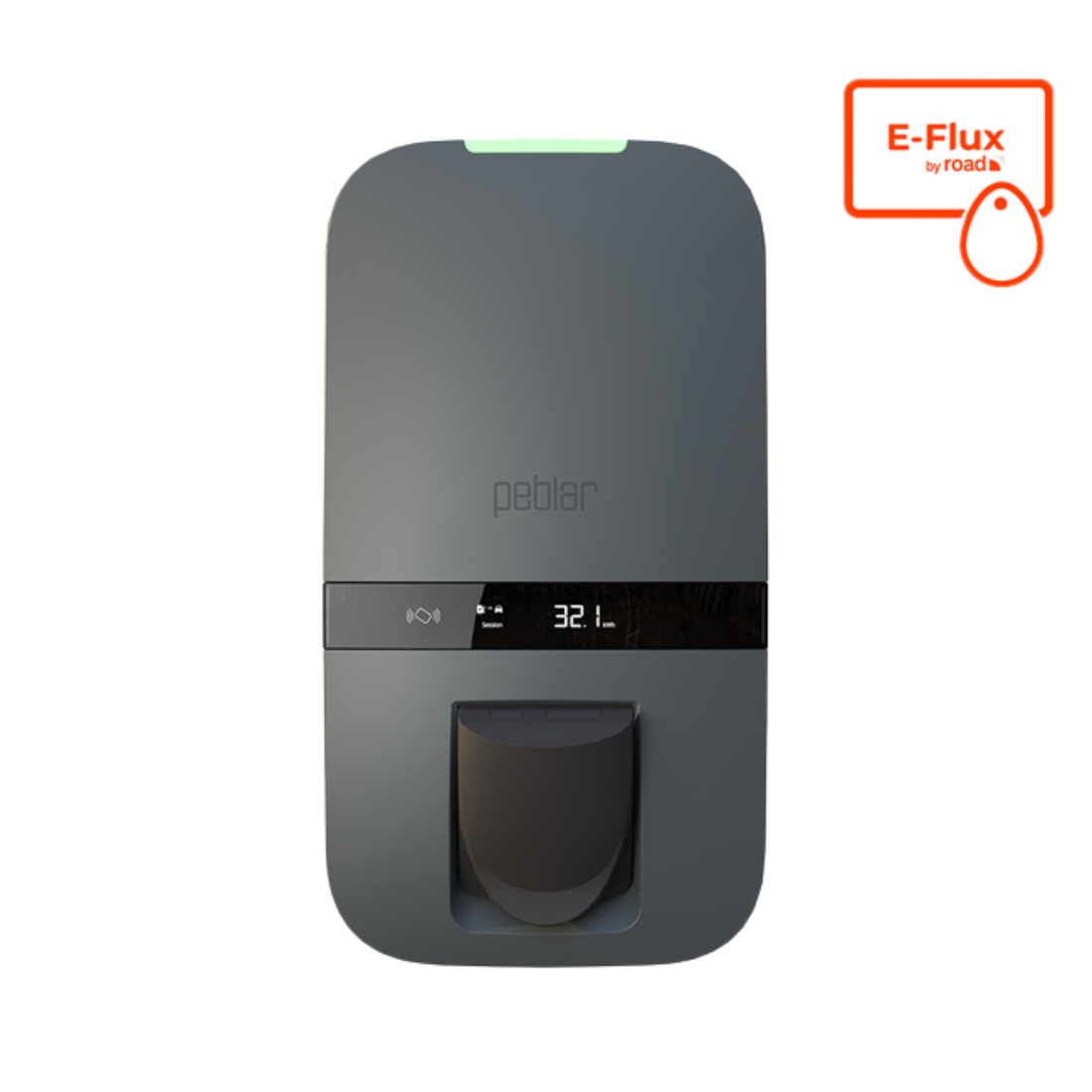 Peblar Business 22kW Laadpaal | MID Meter, RFID & Load Balancing | Socket of Vaste Kabel