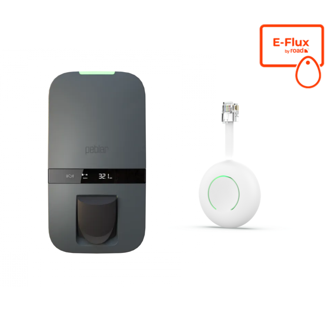 Peblar Business 22kW Laadpaal | MID Meter, RFID & Load Balancing | Socket of Vaste Kabel