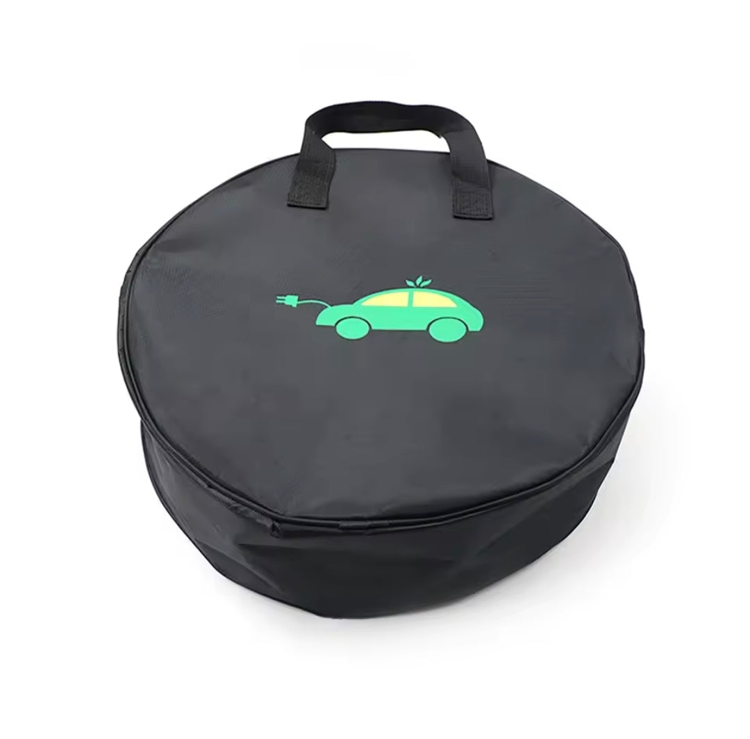 Opbergtas voor elektrische auto laadkabels met handvat