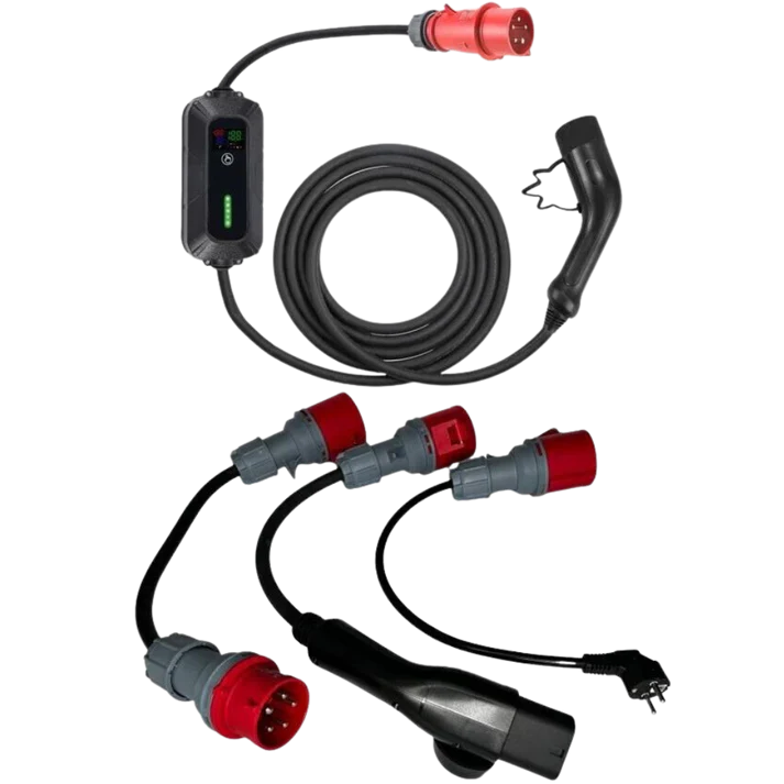 Voldt Booster EV Set – Mobiele Laadset 22kW | Type 2 | 3-fase | IP67