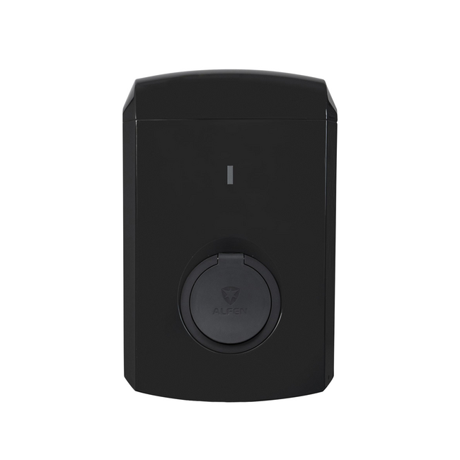 Alfen Eve Single S-line | 11 kW Laadstation | Socket of Vaste Kabel | Wit - BlackCharge Socket / Antracietgrijs / Excl. Kabel