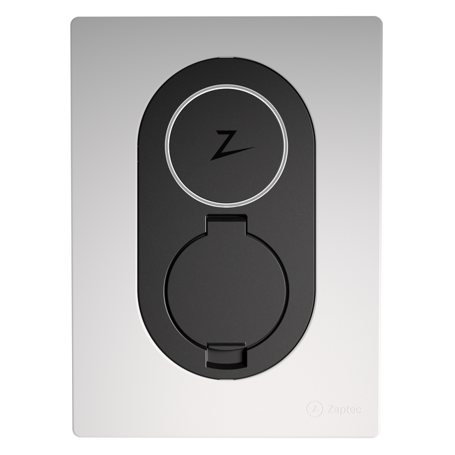 Zaptec Go | Voorzijde kap
