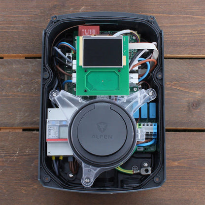 Alfen Eve Single Pro-Line 22 kW – 3-Fase – Met Socket of Vaste Kabel – Inclusief Installatie Optie - BlackCharge Vaste kabel / Excl. Kabel