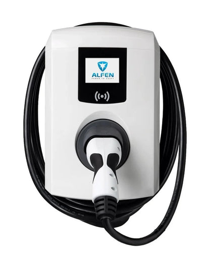 Alfen Eve Single Pro-Line 22 kW – 3-Fase – Met Socket of Vaste Kabel – Inclusief Installatie Optie - BlackCharge Vaste kabel / Excl. Kabel