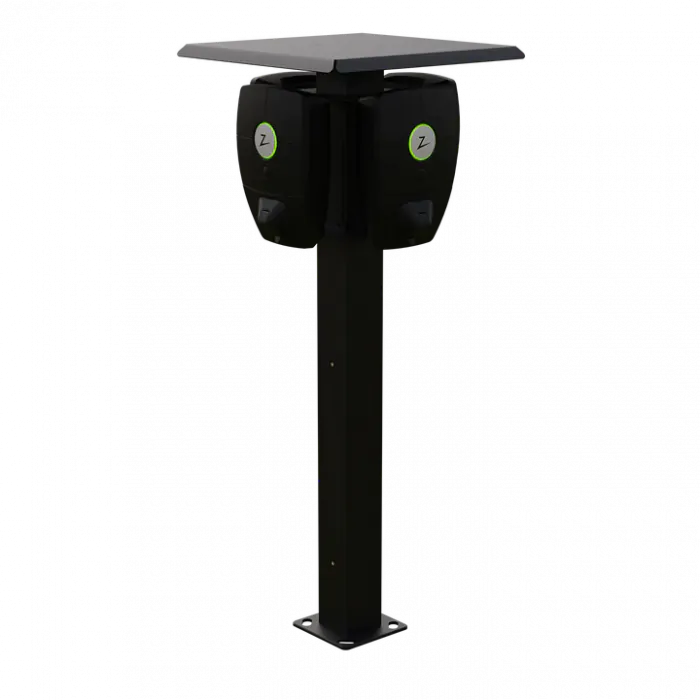 Zaptec Onepole pakket Mono/Duo/Quattro Okto (Incl. fundering & connection kit)