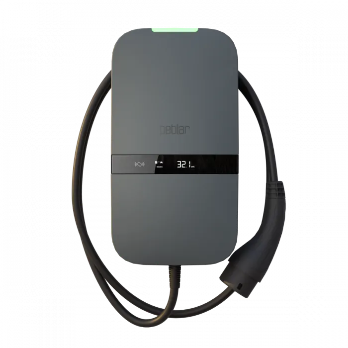 Peblar Home Plus 22kW Laadpaal met Vaste Kabel – Slimme EV-oplader voor Thuis